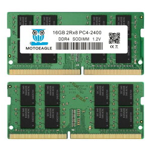 16GBx1 DDR4 2400MHz (DDR4-19200) PC4-19200 (PC4-2400V) ECC Unbuffered 1.2V CL17 2Rx8 fAN 260 s SODIMM bvgbv m[gubN PC  RAM