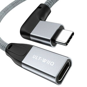 USB Type C P[u 0.5m ULT-WIIQ Lp90x USB C 3.1 Gen2(10Gbps) IX烁X usb-cϊA_v^ f[^]/5A}[d/USB PDΉ/4K@60Hzfo A~^CvC R[h Nintendo Switch
