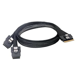 xiwai PCI-E Ultraport Slimline SAS Slim 4.0 SFF-8654 8i 74s - fA SFF-8087 Mini SASP[u PCI-Express