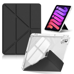 CeiLarv �R���p�`�u�� iPad mini (A17 Pro) 2024 �P�[�X/iPad mini ��6���� 2021 8.3�C���` �P�[�X ���u���c�u �X�^���h�@�\ �y���V�����[ ���X���� Y�܂� PU���U�[+�����N���A ���^ �y�� �ϏՌ� �ی� ��