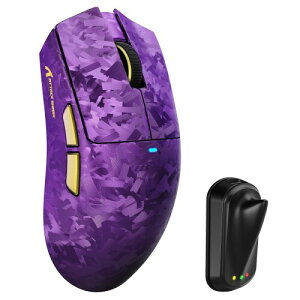 ATTACK SHARK X11ULTRA �Q�[�~���O�}�E�X ���C�����X 8000Hz PAW3950MAX 0.163ms �J�[�{�� ���y��66g
