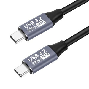 Type C �P�[�u�� 0.2M USB C to C �P�[�u�� USB3.2 Gen2�W�� PD3.1�Ή� MacBook Pro/Air�Asurface�AGalaxy�APixel�AXperia���^�C�vc�@��Ή�