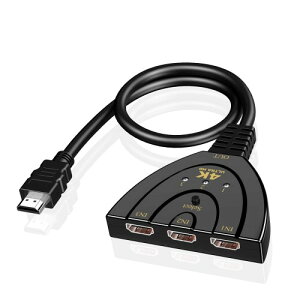 I[fBIt@ HDMIؑ֊ 4KΉ 3 1o bL Switch PS3 PS4 XBox One Q[@ R[_[ HDMIZN^[