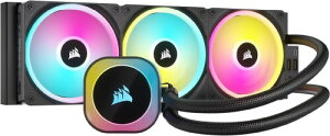 Corsair iCUE LINK H150i RGB �ȈՐ���CPU�N�[���[ RGB���� 360mm���W�G�[�^�[ CW-9061003-WW