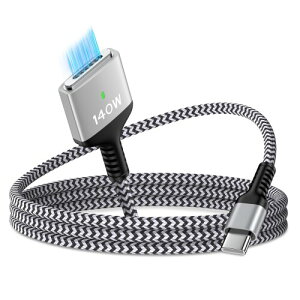 GAEF USB-C to Magsafe 3 ���C�[�d�P�[�u�� 140W�}���[�d PD3.1 �������[�d 0.9m Macbook air���C�[�d�R�[�h �ϋv�i�C�����ґg Macbook pro�[�d�P�[�u�� ���͂Ȏ��C MacBook Air (M2/M3/M4 �`�b�v�A2022/2023/2024/2025