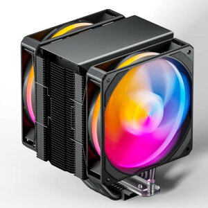 upHere CPU�N�[���[ 120mm ARGB�f���A���t�@���t�� ��� AURA Sync���� 5V 3PIN ARGB CPU�t�@�� 6�{�q�[�g�p�C�v AMD AM4 AM5/ Intel LGA 2011 2066(X79/X99�}�U�[�{�[�h)