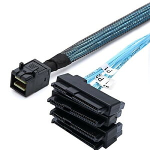 chenyang Mini SAS SFF-8643 zXg 1~4 SAS SFF-8482 29s ^[Qbg SAS fBXN 6Gbps f[^T[o[ RAID P[u 0.5M