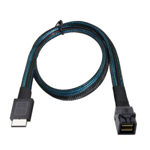 chenyang OCuLink PCIe PCI-Express SFF-8611 4i to Slimline SFF-8643 SSD f[^ANeBuP[u 50cm SSD eGPUJ[hp