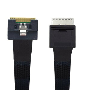 xiwai Oculink SFF-8611 8i PCIe PCI-Express  SFF-8654 8i 8x R[h SSD pXC f[^ ANeBu P[u (1.6FT)