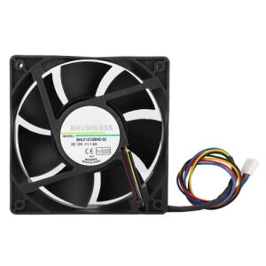 �R���s���[�^�[��p�t�@�� ASHATA SHLF1212BHE-02 DC12V 1.6A 12CM���x����PWM��p�t�@���N�[���[ ���M���U�t��12V��p�t�@���N�[���[