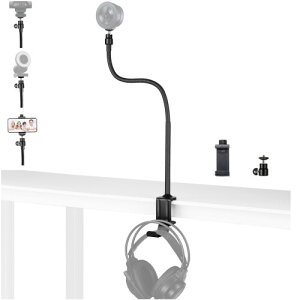 Kiyo pro EFuJNv}Eg 24C` ߉\ EFuJz_[X^h Razer kiyo kiyo pro kiyo X webcamsΉ - 1/4C^[tF[X, ubN, 24WCS-ACT-003