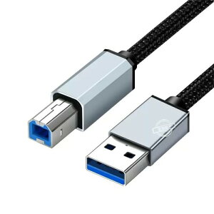 USB 2.0�P�[�u��A�^�I�X-�^B�I�X�����b�L�R�l�N�^�p�\�R���ƃv�����^�ڑ��P�[�u���t�@�N�V�~�����ʋ@�~�L�T�f�W�^���s�A�m�̓X�L���i�Ȃǂ̋@��ɓK���Ă��� (USB 0.5m)