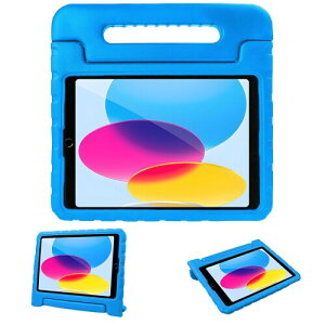 iPad 9���� 2021 8���� 2020 7���� 2019 10.2 �C���` �P�[�X iPad Air3 10.5�C���` �L�b�Y�P�[�X �n���h���t�� ���y�� �ϏՌ� �X�^���h�@�\ EVA �L�b�Y �q�ǂ��p �J�o�[(�u��-)