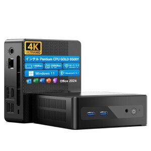 �~�jpc ���^�p�\�R�� �����\ 6500Y �b�ő�3.4GHz ������� VETESA �~�jpc 4K×2��ʏo�� �y��ƂɍœK ���S�Ҍ��� mini pc windows11 office2024���ڃ~�j�p�\�R�� �y��408g WIFI5/BT5.1 ���^pc ������ƁE����