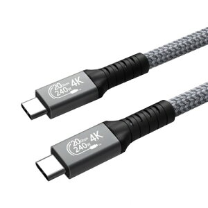 Type C to Type C �P�[�u�� 5m Suptopwxm 240W �}���[�d PD�Ή� 20Gbps �����]�� 4K@60Hz �f���o�� USB 3.2 Gen2x2 USB-C to USB-C �P�[�u�� �X�}�[�g�t�H���E�^�u���b�g�E�p�\�R���E�Q�[���@���^�C�vC�@��Ή�