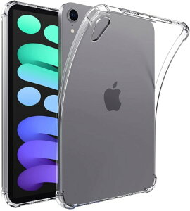 Miimall ΉApple iPad Mini 6 2021 P[X ^b`y[ ACpbh ~j Z obNJo[ TPUގ C菝h~ y ^ hՌ \tg iPad Mini 6یP[XiNAj