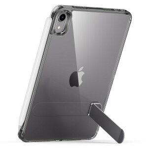 ESR iPad mini7 �P�[�X (A17 Pro�A2024) iPad mini ��7/6���� ��p�J�o�[ (2024/2021) 3�X�^���h���[�h �X�����Ōy�ʗ����h�~ Pencil Pro/USB-C�Ή� Boost�L�b�N�X�^���h�P�[�X �u���b�N�N���A