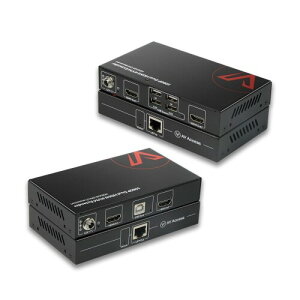 HDMI USB KVM�G�N�X�e���_�[ �f���A�����j�^�[�Ή� Cat5e/6/6a/7�P�[�u���o�R 60m���� �v���O�A���h�v���C