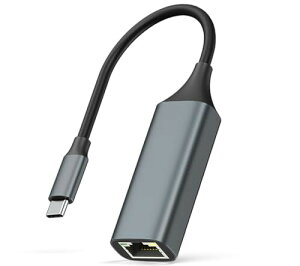 USB-C LAN LLANA_v^[ ^CvC to RJ45 LLANA_v^10/100/1000Mbps LAN|[g Type C MKrbgϊA_v^ Thunderbolt 3 ΉMacBook Pro/Air 2023Ai-Pad ProAChromebookAiMacAS23AXPS