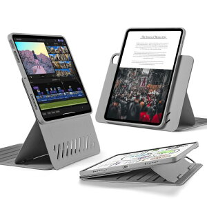 ESR iPad Air 11C` P[X (M3/M2A2025/2024) iPad Air 5/4 (2022/2020)pJo[ O\ȃ}OlbgJo[t]P[X c/X^h 9iK̊px Pencil Pro/USB-CSΉ S