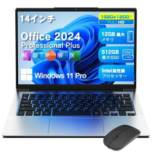 VETESA �m�[�g�p�\�R�� office2024���� Windows11 Pro 14�C���` 1920x1200 �m�[�gPC ���{��L�[�{�[�h/Web�J��������/WIFI5����/BT5.0/�y��PC laptop �p�\�R�� ���S�Ҍ����E�w�������E�ݑ�Ζ��E�J�����t��