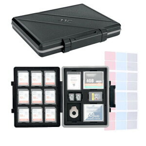 JJC e [J[hP[X 9 SD SDHC SDXC J[h + 30 MicroSD TF MSD J[h + 2CF J[h + 2 XQD/CFexpress Type B J[h + 2 CFexpress Type A J[h + 1tbgwbhc[itj+ 1