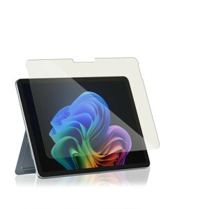 KiimLaa �K���X�t�B���� 12�C���` Microsoft Surface Pro 12 2025�p 9H�d�x ���x �t���ی�t�B���� �w��h�~ �����K���X�t�B���� �A���`�O���A ���E�ȒP �s�^�\�� �C�A�h�~ �ی�t�B���� Microsoft Surfa