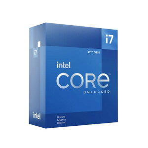 �C���e�� Intel Corei7 �v���Z�b�T�[ 12700KF 3.6GHz(�ő� 5.0GHz) ��12���� LGA 1700 BX8071512700KF/A