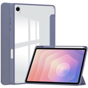 Galaxy Tab S11 11�C���`�p �P�[�X �w�ʃN���A ���� �y���z���_�[�t�� �M�����N�V�[ Galaxy Tab S11 �J�o�[ �I�[�g�X���[�v�@�\�t�� �O�܂�X�^���h �ϏՌ� �y��,���D