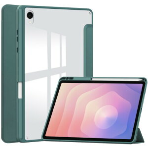 Galaxy Tab S11 11�C���`�p �P�[�X �w�ʃN���A ���� �y���z���_�[�t�� �M�����N�V�[ Galaxy Tab S11 �J�o�[ �I�[�g�X���[�v�@�\�t�� �O�܂�X�^���h �ϏՌ� �y��,�[��