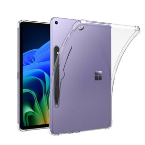 For Surface Pro 12�C���` �P�[�X �\�t�g�J�o�[ �N���X�^�� ���^�y�� TPU�f�� �ی�J�o�[ 2025�N���� Surface Pro 12�C���` �Ή�