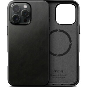 Kingflag iPhone 16 Pro MaxΉ {vU[P[X MagSafeΉAICbNXdグA{^ƃYیGbWA}CNt@Co[AtU[Jo[