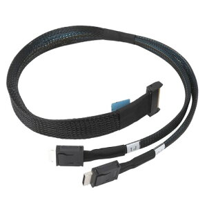 MCIO 8i ���� Oculink SFF 8611 4i �P�[�u���APCIe PCI Express 5.0 MCIO X8 ���� 2 SFF 8611 �R�[�h�A�T�[�o�[ �f�[�^�Z���^�[�p�A32GT/s ���� SFF 8611 �f�[�^�����P�[�u���A19.7 �C���`