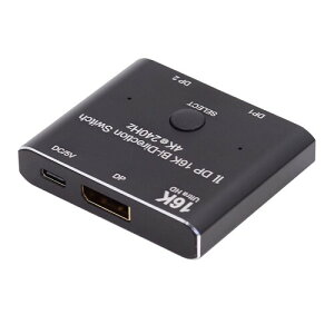 xiwai DP o 2x1Xvb^[ DisplayPort 2.0 XCb`[{bNX ZN^[nuT|[g HDCP SST g 16K@60hz 4K@240hz Ro[^[ PCj^[Ή