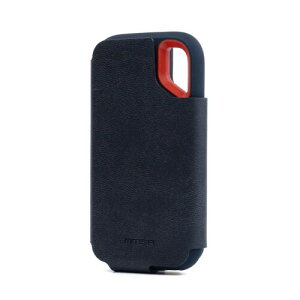 MITER �P�[�X SanDisk Extreme Portable SSD�p �b�C�^���A������PU���U�[�J�o�[ ���� �ϏՌ��E�Ϗ� �ی�P�[�X�b�؍��� (Black)