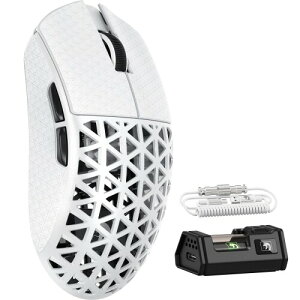 MAMBASNAKE M5Ultra �Q�[�~���O�}�E�X 8K �J�[�{���t�@�C�o�[�}�E�X ���� �L�� ���C�����X �y�� PAW3950MAX�Z���T�[ Nordic52840�R���g���[���[ 8000Hz�|�[�����O���[�g �ő�42000DPI 3���[�h Bluetooth 42g��