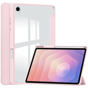 Galaxy Tab S11 11�C���`�p �P�[�X �w�ʃN���A ���� �y���z���_�[�t�� �M�����N�V�[ Galaxy Tab S11 �J�o�[ �I�[�g�X���[�v�@�\�t�� �O�܂�X�^���h �ϏՌ� �y��,�s���N