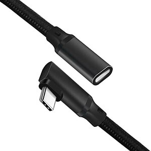 USB type C P[u (3m, ubN) L^ LpoieJun USB 3.1 Gen2 (10Gbps) f[^ʐM/ 4K@60Hzfo/100W PD}[d USB C ^Cvc R[h fXNgbvp\R/X}[gtH/bvg