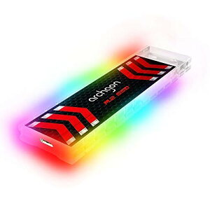 Archgon 480GB RGB (^) OtSSD USB3.1 Gen2Ή |[^uSSD ]xő500MB/S -550MB/S Type-A, Type-C P[utĂ܂ (480GB, G701CW)