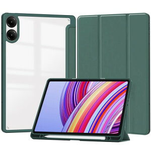 Xiaomi POCO Pad 12.1�C���`�p �P�[�X �w�ʃN���A ���� Xiaomi Redmi Pad Pro 12.1�C���` �Ή� �J�o�[ �I�[�g�X���[�v�@�\�t�� �O�܂�X�^���h �ϏՌ� �y��,�[��