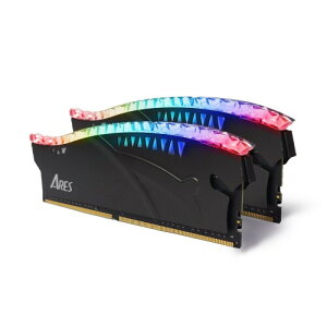 DATO 32GB (16GBx2) RAM DDR4 3200MHz CL16 RGB XMPt 1.35V fXNgbvW[ ARES Armor Lite Q[p ubN