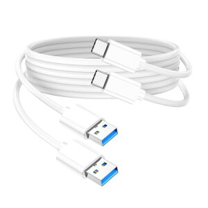 USB Type-C �P�[�u�� (0.9m-2�{) 10Gbps �����f�[�^�]�� USB-A to USB-C 3.1/3.2 Gen2 �}���[�d QC3.0 �Ή� CarPlay/Android Auto �Ή� iPhone17/16/15 Plus/Pro Max/iPad/SSD �O�t���P�[�X/Samsung Galaxy/Xiaomi/�A�N�V�����J����