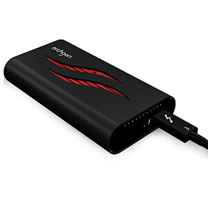 Archgon Thunderbolt 3 2TB Ot M.2 NVMe PCIe Gen3×4 SSD A~jE➑ |[^u M`V[gt őǂݏx 3400MBs/3000MBs ^X92 (2TB, ubN)