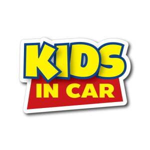 LbY CJ[ XebJ[ }bg~l[g h ό UVJbg W150mmxH90mm kids in car 킢  ǂĂ܂(BULKYSTYLE) (LbYiB-039j)