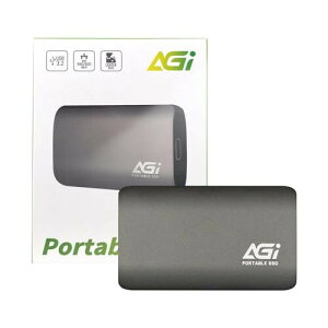 AGI ED138 OtSSD 2TB USB3.2 Gen2 őǏo 550MB/s PS4 / PS5 mFς Windows/Mac OS/Android Type-C to Type-C/AP[u |[^u SSD ϏՌ A~➑