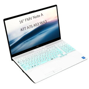 FMV Note A ��p �L�[�{�[�h�J�o�[, 2025~2026 �x�m�� Fujitsu 15.6�C���` WA1(K2 K3 L1)�E2025���� 16�C���` A77 A75 A53 WA3 (K3�V���[�Y) �L�[�{�[�h�v���e�N�^�[ �ی� �t�B���� �V���R�[���f�� (�΃O���f)