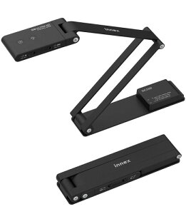 Innex DC500 USB WebJ/J/XLi[ 3-in-1 1300f 4K/30fps & 1080P/60fps 2̃tH[JX[h A3TCY&10cmߐړe ܂肽ݎ|[^u AImCYy}CN Win/Mac/ChromeBoo