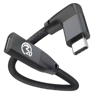 UseBean�^�C�vc �����P�[�u��0.2M USB C �����P�[�u�� l�� USB3.2 Gen2(20Gbps) 100W PD�}���[�d �����f�[�^�]�� USBC ���X USBC �I�X 4K/60HZ�r�f�I�`�� USB Type-C l���R�[�h iPhone 16 15�AMacBook�AiPad Pro�ASteam Dec