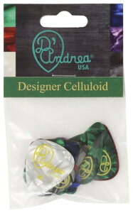 D'Andrea (�_���h���A) TDC351 .71 (Medium) DESIGNER MOTHR OF PEARL CELLULOID 1�p�b�N/12������ �M�^�[�s�b�N
