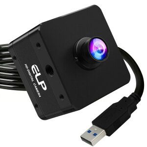 ELP 4K 60fps USB3.0 Web�J�����L�p100°(H)�E�F�u�J����2160P����UVC USB2.0 PC Camera IMX678 usb3.0/usb2.0���^USB�Z�L�����e�B�J�����Ή�Windows�ALinux�AMac�ARaspberry Pi �Y�ƗpWeb���߂�800����f�������r�f�I��